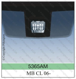Ветровое стекло на MERCEDES CL-CLASS W216 2CPE