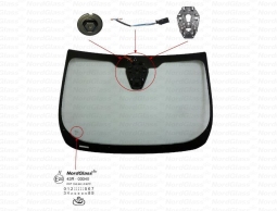 Ветровое стекло на FORD ECOSPORT B515 5RGR (ONLY FOR EUROPEAN VERSION)